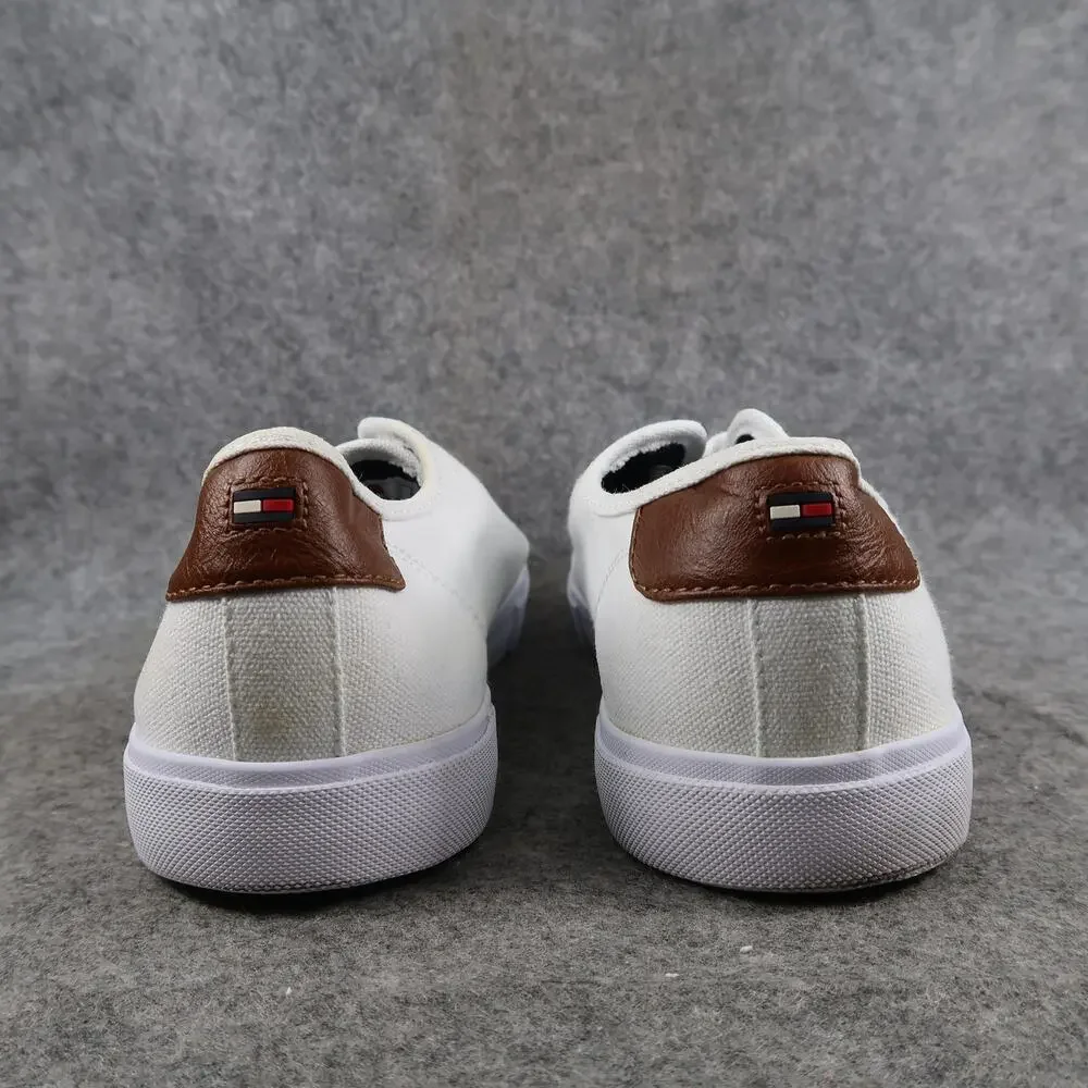 Tommy Hilfiger Shoes Mens 11 Pandora Sneaker Lifestyle Logo White Casual Lace Up